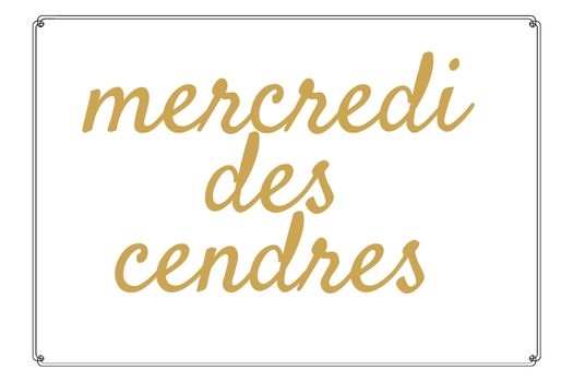 Mercredi des cendres