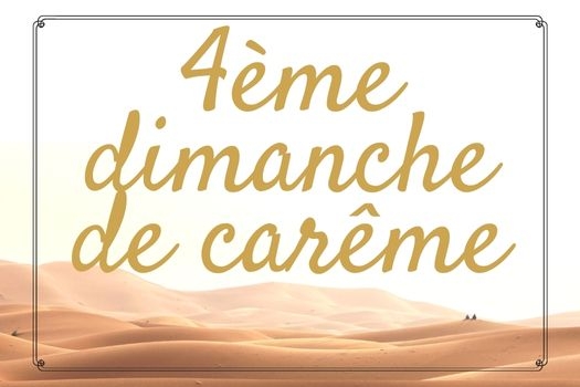 4ème dimanche de carême